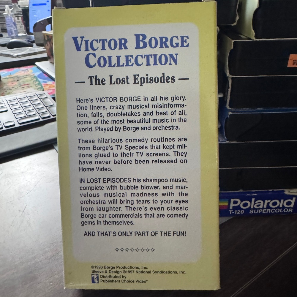 Victor Borge Collection The Lost Episodes VHS Comedy Classic